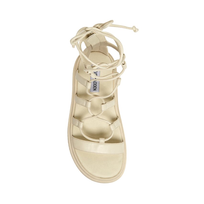 Sandalias de Plataforma Steve Madden Mel Mujer Beige | ES XI8460